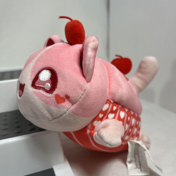 Aphmau MeeMeows Litter 3 Pink Cherry Cupcake Cat 6" Plush Valentines - Picture 8 of 12